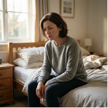 Woman feeling tired